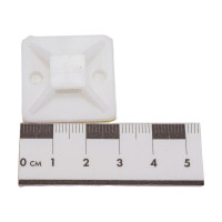 Площадка под стяжку TDM ELECTRIC (хомут) самоклеющаяся 30х30 100 штук SQ0516-0003