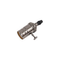 Подвесной патрон TDM ELECTRIC Е27 с выключателем, металлический "Лофт", черный SQ0335-0067