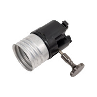 Подвесной патрон TDM ELECTRIC Е27 с выключателем, металлический "Лофт", черный SQ0335-0067