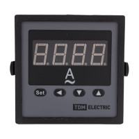 Цифровой амперметр TDM ELECTRIC ЦП-А72 0-9999А-0.5-Р SQ1102-0521