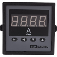 Цифровой амперметр TDM ELECTRIC ЦП-А72 0-9999А-0.5-Р SQ1102-0521