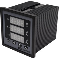 Цифровой вольтметр TDM ЦП-В72х3 0-320кВ-0.5-Р (трехфазный) SQ1102-0526