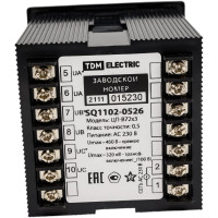 Цифровой вольтметр TDM ЦП-В72х3 0-320кВ-0.5-Р (трехфазный) SQ1102-0526