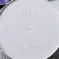 Горшок для цветов Доляна Кракле 0.8 л, серый 7306167