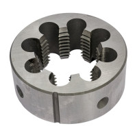 Плашка CNIC дюймовая 2"- 7BSF 55гр 9ХС 7 ниток/дюйм, dнар. 90мм резьба Уитворта 55870