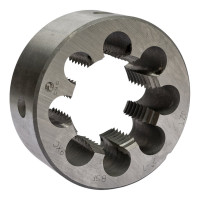 Плашка CNIC дюймовая 2"- 7BSF 55гр 9ХС 7 ниток/дюйм, dнар. 90мм резьба Уитворта 55870