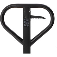 Гидравлическая тележка RHIHO Plus с короткими вилами и резиновыми колесами 80SRDP