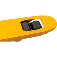 Гидравлическая тележка RHIHO Plus с короткими вилами и резиновыми колесами 80SRDP