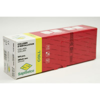 Стяжки с двойной горизонтальной головкой SapiSelco черного цвета, 9x265 мм, полиамид 6.6, уп. 100 шт. COL.3.421