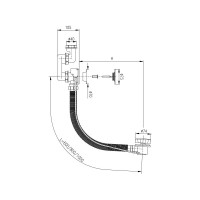 Сифон низкий для ванны RavSlezak MD0471N