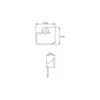 Бумагодержатель Ekko E1703-2