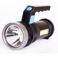 Аккумуляторный фонарь Ultraflash LED53765 4В, черный 2LED, 3 Вт, 4 режима USB 14665