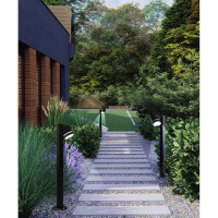 Садово-парковый светильник FERON DH1005, столб, GX53 230V, черный, 11710