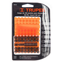 Набор бит 25 мм 33 шт. TRUPER 17788