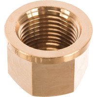 Заглушка Viega В, 1/2", бронза RX, с многогранником 266660