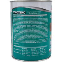 Защитно-декоративный состав для дерева KRONA Тонотекс (орех; 0,9 л) 66339706