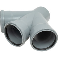 Крестовина VALFEX 110/110/110x45, внутренняя канализация 27111110