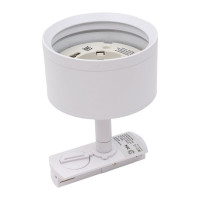 Трековый светильник ЭРА TR48 GX53 WH однофазный, под лампу GX53 матовое белый Б0054158