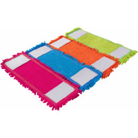 Универсальная насадка для швабр МОП LAIMA комплект 4 шт, 38-42 см, тип к, микрофибра, букли/синель 607460