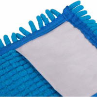 Универсальная насадка для швабр МОП LAIMA комплект 4 шт, 38-42 см, тип к, микрофибра, букли/синель 607460