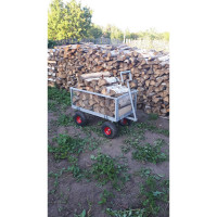 Четырехколесная тележка с откидными бортами SADOVODCART SAD44106