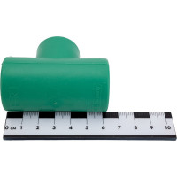 Переходной тройник Banninger полипропиленовый, зеленый, 25x20x25 мм 5521070611