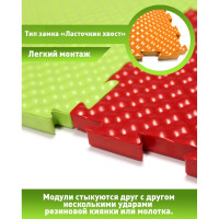 Напольное модульное покрытие ПластФактор FACTOR SPORT (10х375х375 мм; Ral 9005; 12 шт) 4630027111609