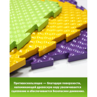 Напольное модульное покрытие ПластФактор FACTOR SPORT (10х375х375 мм; Ral 9005; 12 шт) 4630027111609