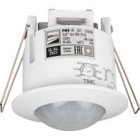 Датчик движения Jazzway PMS-IR 201 1200Вт 360 град. 6м WH IP20 5012950