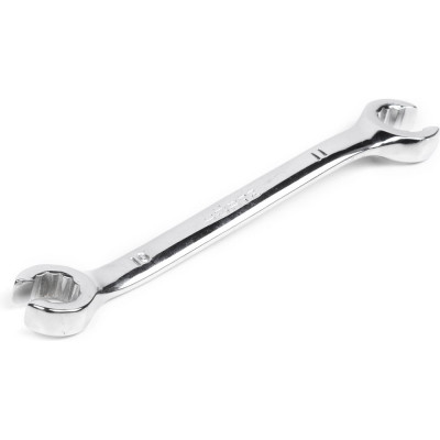 Накидной разрезной двусторонний ключ HORTZ 10х11 хромированный HOR 119688