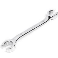 Накидной разрезной двусторонний ключ HORTZ 10х11 хромированный HOR 119688