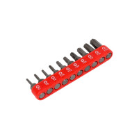 Набор вставок TORX с магнитными держателями (10 шт; 1/4"DR) ROCKFORCE RF-21022 RF-21022(1279)