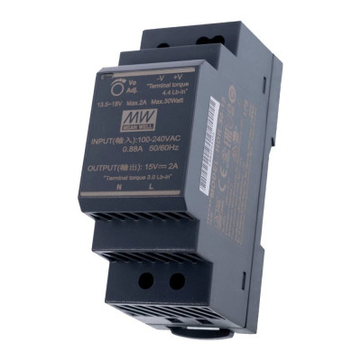 Источник питания Mean Well AC/DC HDR-30-15 Т02601697