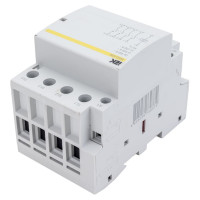 Модульный контактор IEK КМ40-40М AC/DC MKK21-40-40