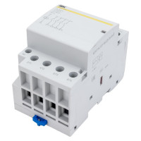 Модульный контактор IEK КМ40-40М AC/DC MKK21-40-40