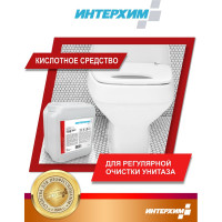 Усиленный гель для регулярной очистки поверхностей в санитарных помещениях ИНТЕРХИМ 705 SOFT 5 л ih73550