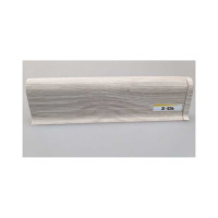 Напольный плинтус с центральной планкой IDEAL Классик 55 мм, 2.2 м, 251 ясень К-П55п 251 ЯСН