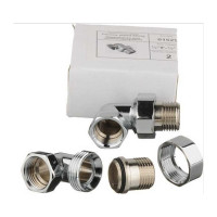 Американка для полотенцесушителя Terma угловая 1/2" в/н хром (пара) 29194