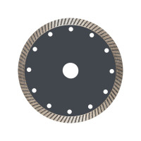 Диск алмазный Turbo Master (150x22.23 мм) EKF dd-150t
