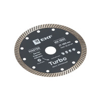 Диск алмазный Turbo Master (150x22.23 мм) EKF dd-150t
