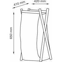 Корзина на ножках Нау (Nau) WasserKraft WB-773-L