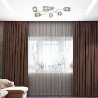 Светильник ЭЛЕТЕХ Техно 162 белый (Плафон 8461) НСБ 01-6x60-114 Е27 ИУ 1005404586