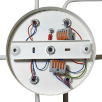 Светильник ЭЛЕТЕХ Техно 162 белый (Плафон 8461) НСБ 01-6x60-114 Е27 ИУ 1005404586