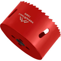 Коронка биметаллическая по металлу 76 мм vertextools 2525-76