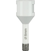 Коронка алмазная по керамограниту 8 мм, M14 на УШМ Diamond Industrial DIDKVP08M14