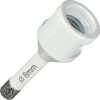Коронка алмазная по керамограниту 8 мм, M14 на УШМ Diamond Industrial DIDKVP08M14