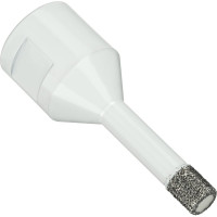 Коронка алмазная по керамограниту 8 мм, M14 на УШМ Diamond Industrial DIDKVP08M14