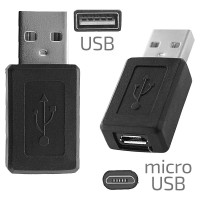 Переходник МЕГЕОН 33202К USB-A папа - microUSB мама к0000020111