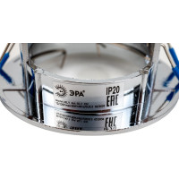 Светильник ЭРА KL1 CH литой простой MR16,12V, 50W хром C0043654