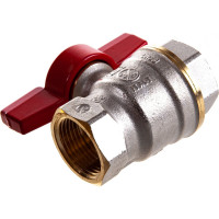 Шаровой кран Giacomini латунь никель R911 20 Ру42 ВР бабочка R911X024 007-0934